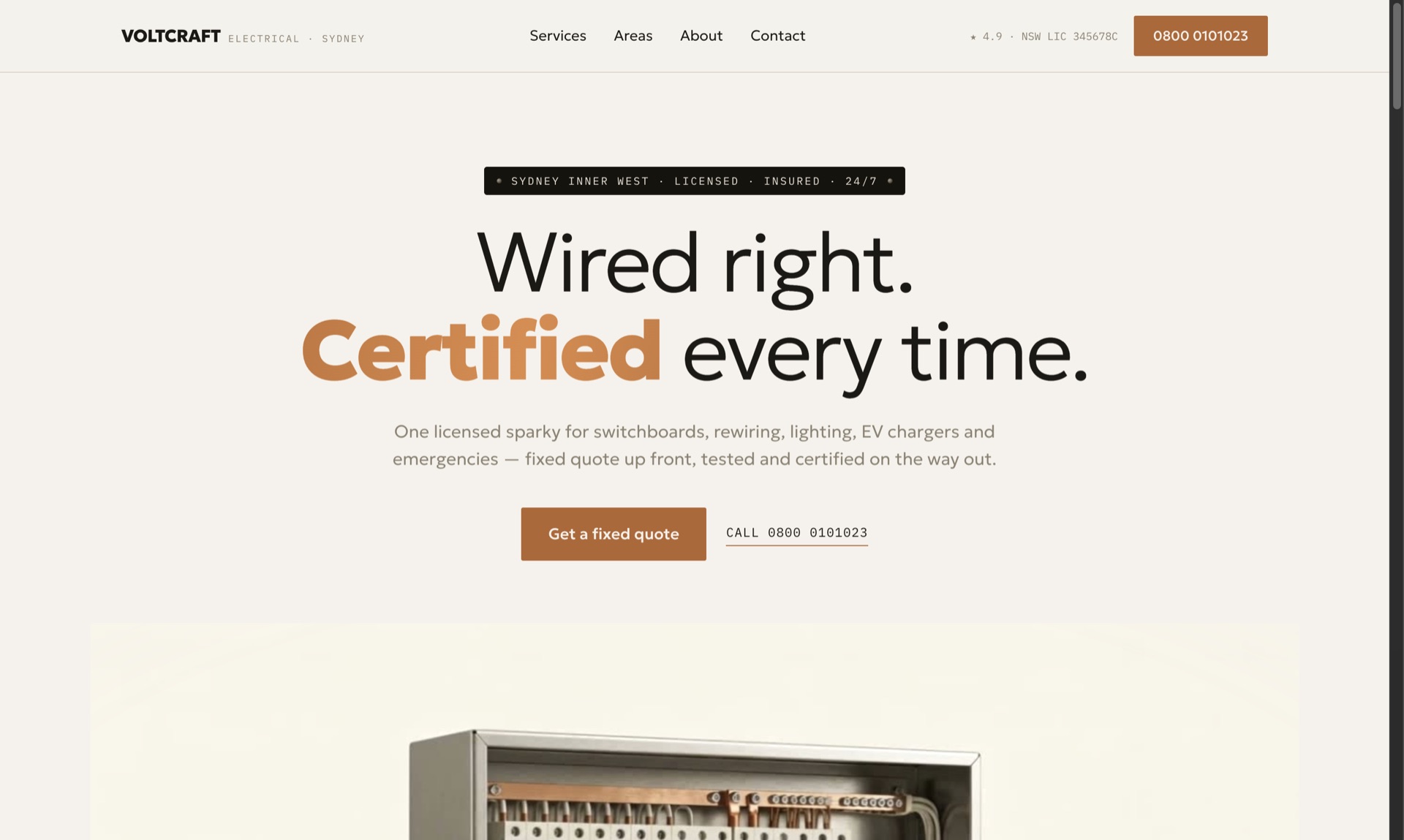 Voltcraft Electrical homepage